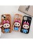 iPhone 11 Uyumlu Labubu Luck Desenli Plastik Silikon Kılıf Coffe 2