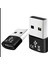 Usb-C Type Otg Yeni Nesil Başlık 2.0'dan Type-C Dönüştürücü, Hızlı Şarj Veri Aktarımı Otg 1 Adet Siyah 1