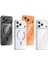 iPhone 17 Pro Max Kılıf Saf X-Crystal Slim Premium Magsafe Kablosuz Şarj Destekli Şeffaf 2