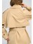 Tyra Camel Kemerli Kısa Trençkot 8