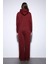 Bordo Kapüşonlu Basic Kadın Sweatshirt 7