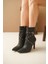 Siyah Kadın Topuklu Bot 1