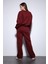 Bordo Basic Kadın Sweatshirt 6