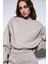 Açık Vizon Basic Kadın Sweatshirt 6