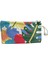 Çiçek Baskılı Fermuarlı Akrilik Bez Cüzdan 2
