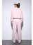 Pembe Basic Kadın Sweatshirt 7