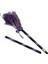 Halloween Cadı Süpürgesi Tüllü Mor 4