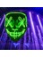 Halloween Cadılar Bayramı Maske Vendetta Neon Açık Yeşil Işıklı Parti Maskesi 5