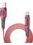 DC01 Süper Hızlı Micro USB Kablo 1m 2.4A - Kırmızı 1