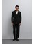 Siyah Tapered Fit Erkek Pantolon 1
