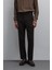 Kahve Tapered Fit Erkek Pantolon 2