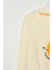 Erkek Çocuk %100 Pamuk Kabak Süzene Nakışlı Sweatshirt 2150-1 4