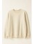 Düz Renk Oversize Üç Ip Erkek Sweatshirt 2
