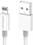DC79 1m 3A USB To Lightning Hızlı Şarj Kablo - Beyaz 1
