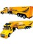 Uzaktan Kumandalı Sarı Tır ve Römork – 1:36 Ölçek (27 Mhz Direksiyon Kumandalı Rc Truck) 8