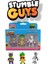 Stumble Guys 3'lü Mini Figür Seri 4 - Abducted Guy - Corn - Silver Skeleton 1