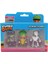 Stumble Guys 3'lü Mini Figür Seri 4 - Abducted Guy - Corn - Silver Skeleton 5