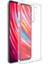 Xiaomi Redmi Note 8 Pro Kılıf Lüx Şeffaf Silikon 1