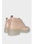 Kauçuk Yüksek Taban Kadın Bot Bej 5
