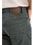 Erkek Regular Fit Likralı Esnek Kot Pantolon - %98 Pamuk %2 Lycra 2