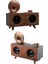 Msa-Shop Bluetooth Nostalji Speaker Radyo Gramofon Ahşap Renk Vintage 4