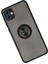 Samsung Galaxy A04 Kılıf Montreal Yüzüklü Silikon Kapak - Siyah 3
