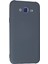 Samsung Galaxy J7 Kılıf Nano içi Kadife Silikon - Gri 3
