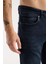 Erkek Slim Fit/normal Kesim Jean Pantolon - Esnek (%2 Elastan) ve Pamuklu (%98) 3