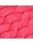 Simli Koyu Pembe Örgülük Saç 100 Gr. 2