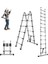 Alüminyum Çok Fonksiyonlu Teleskopik Merdiven 5