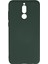 Huawei Mate 10 Lite Kılıf Nano Içi Kadife Silikon - Koyu Yeşil 1