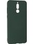 Huawei Mate 10 Lite Kılıf Nano Içi Kadife Silikon - Koyu Yeşil 3