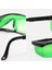Yeşil ve Siyah Lazer Izleme ve Epilasyon Gözlüğü, Rahat ve Şık Tasarım 6