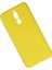 Huawei Mate 10 Lite Kılıf Nano Içi Kadife Silikon - Sarı 2