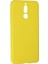 Huawei Mate 10 Lite Kılıf Nano Içi Kadife Silikon - Sarı 3