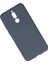 Huawei Mate 10 Lite Kılıf Nano içi Kadife Silikon - Gri 2