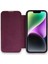 iPhone 13 Pro Max Kılıf Dolpin Kapaklı - Derin Mor 1
