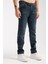 Erkek Slim Fit/normal Kesim Jean Pantolon - Esnek (%2 Elastan) ve Pamuklu (%98) 4