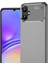 Samsung Galaxy A06 Kılıf Auto Focus Karbon Kapak - Gri 2