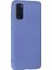 Samsung Galaxy S20 Kılıf Nano Içi Kadife Silikon - Lila 3