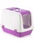 Mikopet Büyük Kapalı Kedi Tuvaleti Mor 5