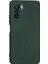 Xiaomi Poco F3 Kılıf Nano Içi Kadife Silikon - Koyu Yeşil 1