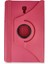 Samsung Galaxy T590 Tab A 10.5 Kılıf 360 Tablet Deri Kılıf - Pembe 2