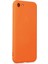 iPhone 7 Kılıf First Silikon - Parlak Turuncu 2