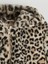 Leopar Desenli Kız Çocuk Pelüş Mont (W5) 3