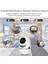 3 Lü Set Ev Güvenlik Wifi Akıllı Kamera Bebek Telsiz Hareket Algılama İle İzleme Ses Dinleme 5