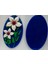 Çiçek Oval Küpeler 1
