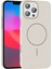 Ds-Derin Joko Iphone 16 Pro Broş Magsafe Kapak - Krem 1
