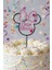 Kişiye Özel Minnie Mouse Temalı Happy Birthday Pasta Süsü 3