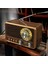 Kahverengi Nostaljik Radyo, Fm/am/sw Radyo, USB ve Tf Kart Destekli Taşınabilir Bluetooth Retro Hoparlör Tasarım Ödüllü 1